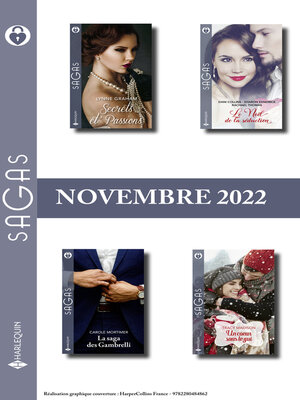 cover image of Pack mensuel Sagas--11 romans (Novembre 2022)